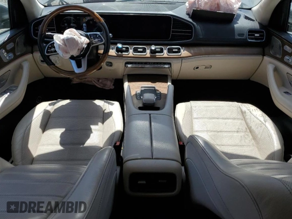 2021 Mercedes-Benz GLE 450 with VIN 4JGFB5KE3MA500840, listed as a Copart auction lot 54080135 with 35,614 mi miles and Salvage title. Bid and sale history available at DreamBid. Image 8.