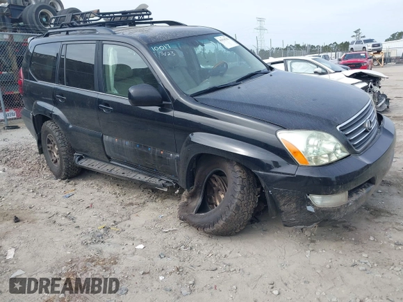 2006 Lexus GX with VIN JTJBT20X660116625, listed as a IAAI auction lot 41914742 with 264,000 mi miles. Bid and sale history available at carsss.com. Image 1.