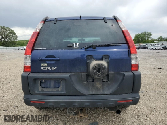 2005 Honda CR-V EX with VIN JHLRD78815C012648, listed as a Copart auction lot 57582485 with 290,300 mi miles and Clean Title. Bid and sale history available at DreamBid. Image 6.