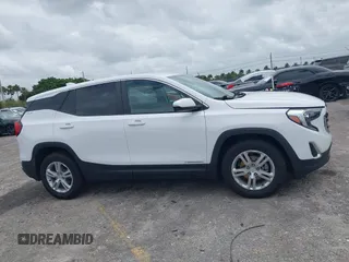 2021 GMC Terrain SLE with VIN 3GKALMEV3ML360383, listed as a IAAI auction lot 41956162 with 27,074 mi miles and . Bid and sale history available at carsss.com. Image 13.
