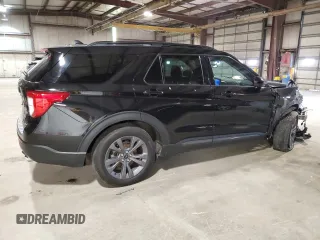 2023 Ford Explorer XLT z VIN 1FMSK8DH2PGB07744, wystawiony jako Copart lot #51799775 z przebiegiem 49 735 mil mil oraz Szkoda całkowita • Salvage title. Historia ofert i sprzedaży dostępna na DreamBid. Obrazek 3.