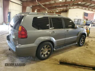 2003 Lexus GX 470 with VIN JTJBT20X730014732, listed as a Copart auction lot 56575065 with 279,704 mi miles and Clean Title. Bid and sale history available at DreamBid. Image 3.
