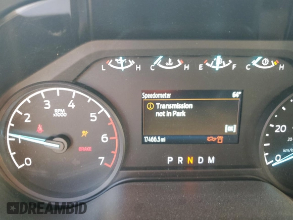 2023 Ford F-250 XL with VIN 1FT8W2BA7PEE01027, listed as a Copart auction lot 74254724 with 17,466 mi miles and Salvage title. Bid and sale history available at DreamBid. Image 9.