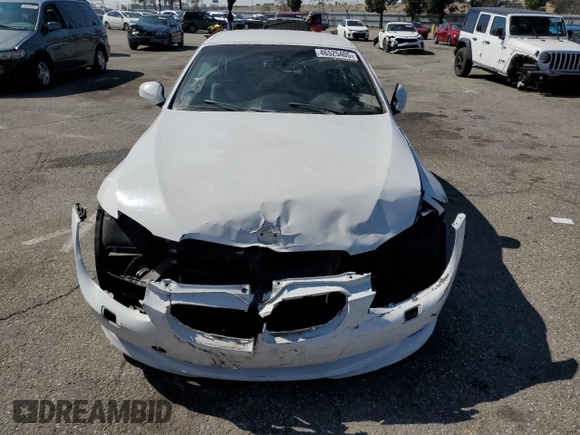 2011 BMW 3 Series 328i with VIN WBADW7C58BE542689, listed as a Copart auction lot 46525405 with Not provided miles and Salvage title. Bid and sale history available at DreamBid. Image 5.