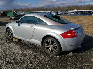 2001 Audi TT with VIN TRUWX28NX11020730, listed as a Copart auction lot 83046404 with 116,767 mi miles and Salvage Title. Bid and sale history available at carsss.com. Image 2.