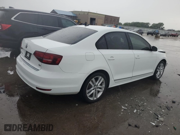 2017 Volkswagen Jetta SEL z VIN 3VWL17AJ8HM252191, wystawiony jako Copart lot #59331425 z przebiegiem 77 537 mil mil oraz Szkoda całkowita • Salvage title. Historia ofert i sprzedaży dostępna na DreamBid. Obrazek 3.