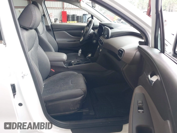 2019 Hyundai Santa Fe SE with VIN 5NMS2CAD2KH116731, listed as a IAAI auction lot 42689306 with 55,213 mi miles and . Bid and sale history available at DreamBid. Image 5.