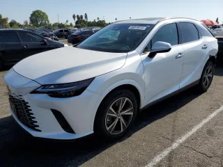 2023 Lexus RX with VIN 2T2BAMBA7PC018350, listed as a Copart auction lot 66975514 with 12,309 mi miles and Salvage Title. Bid and sale history available at carsss.com. Image 1.