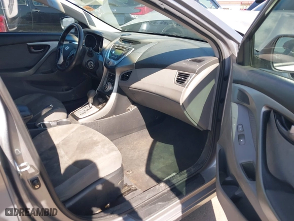 2012 Hyundai Elantra GLS with VIN KMHDH4AE3CU314262, listed as a IAAI auction lot 41973510 with 175,597 mi miles. Bid and sale history available at carsss.com. Image 5.
