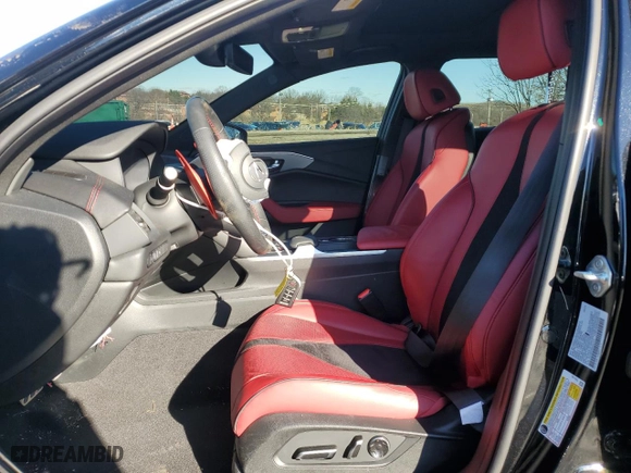 2024 Acura TLX w/A-Spec Package with VIN 19UUB6F59RA001416, listed as a Copart auction lot 86802094 with 7,032 mi miles and Salvage Title. Bid and sale history available at carsss.com. Image 7.