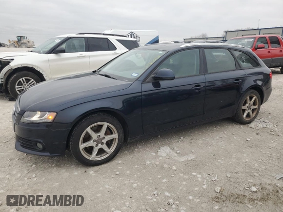 2009 Audi A4 2.0T Prem with VIN WAUVF78K69A175716, listed as a Copart auction lot 83995054 with 115,300 mi miles and Clean Title. Bid and sale history available at carsss.com. Image 1.