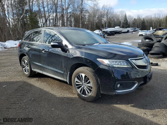 2018 Acura RDX w/Advance Pkg with VIN 5J8TB4H72JL803698, listed as a Copart auction lot 47844475 with 154,554 mi miles and Salvage Title. Bid and sale history available at carsss.com. Image 4.