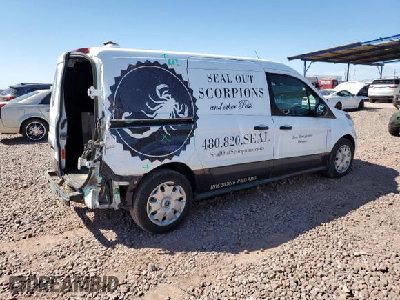 2016 Ford Transit Connect XLT with VIN NM0LS7F71G1292201, listed as a Copart auction lot 50308415 with 87,821 mi miles and Salvage title. Bid and sale history available at DreamBid. Image 3.