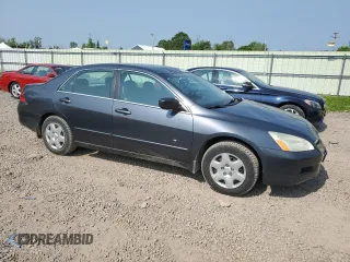 2007 Honda Accord LX with VIN 1HGCM56407A187500, listed as a Copart auction lot 58817065 with 51,020 mi miles and Salvage title. Bid and sale history available at DreamBid. Image 4.