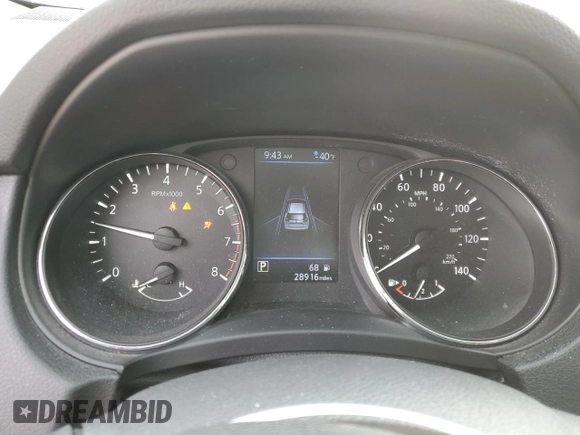 2019 Nissan Rogue SL with VIN 5N1AT2MV7KC797020, listed as a Copart auction lot 49882205 with 28,916 mi miles and Salvage Title. Bid and sale history available at carsss.com. Image 9.