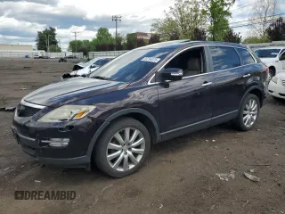2008 Mazda CX-9 Grand Touring with VIN JM3TB38V380146937, listed as a Copart auction lot 55755375 with 197,342 mi miles and Salvage Title. Bid and sale history available at DreamBid. Image 1.
