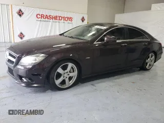 2012 Mercedes-Benz CLS-Class CLS 550 with VIN WDDLJ7DB3CA032217, listed as a Copart auction lot 44788665 with 141,685 mi miles and Salvage Title. Bid and sale history available at carsss.com. Image 1.
