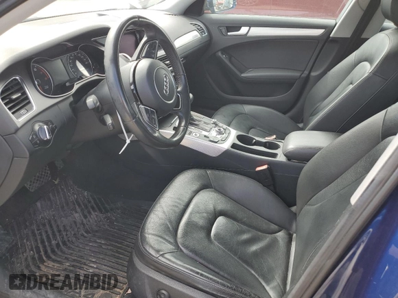 2015 Audi A4 Premium Plus with VIN WAUFFAFL9FN010549, listed as a Copart auction lot 50623025 with 183,602 mi miles and Salvage Title. Bid and sale history available at carsss.com. Image 7.