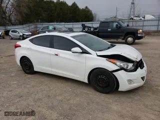 2013 Hyundai Elantra GLS PZEV with VIN 5NPDH4AEXDH192869, listed as a Copart auction lot 51993775 with 252,039 mi miles and Salvage Title. Bid and sale history available at carsss.com. Image 4.