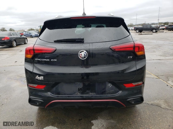 2023 Buick Encore GX Select with VIN KL4MMDSL7PB137210, listed as a Copart auction lot 45848015 with 16,798 mi miles and Salvage Title. Bid and sale history available at carsss.com. Image 6.