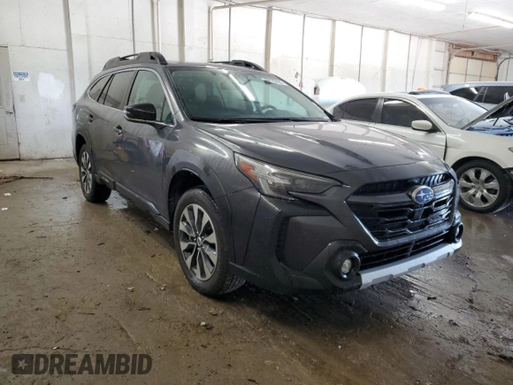 2024 Subaru Outback Limited with VIN 4S4BTANC5R3175876, listed as a Copart auction lot 55122435 with 17,185 mi miles and Salvage title. Bid and sale history available at DreamBid. Image 4.