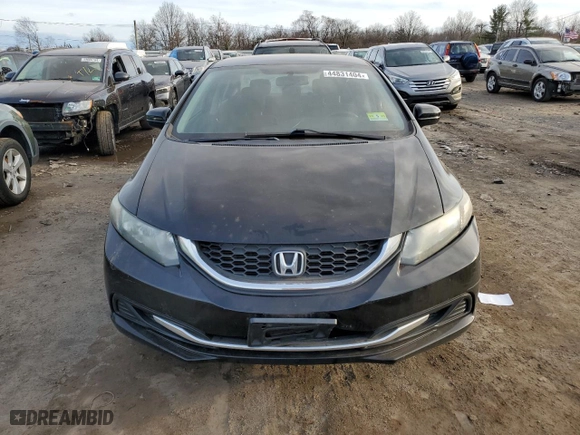 2015 Honda Civic Sedan LX with VIN 19XFB2F59FE259055, listed as a Copart auction lot 44831404 with 118,292 mi miles and Salvage Title. Bid and sale history available at carsss.com. Image 5.