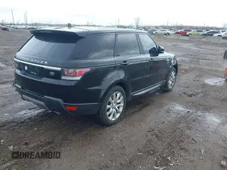 2016 Land Rover Range Rover Sport V6 HSE with VIN SALWR2PFXGA659979, listed as a IAAI auction lot 41822327 with 134,177 mi miles. Bid and sale history available at carsss.com. Image 4.