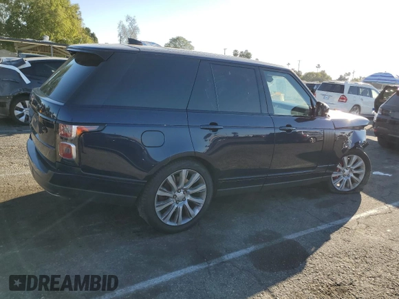 2018 Land Rover Range Rover HSE z VIN SALGS2SV0JA511564, wystawiony jako Copart lot #46635235 z przebiegiem 67 779 mil mil oraz Szkoda całkowita • Salvage title. Historia ofert i sprzedaży dostępna na DreamBid. Obrazek 3.