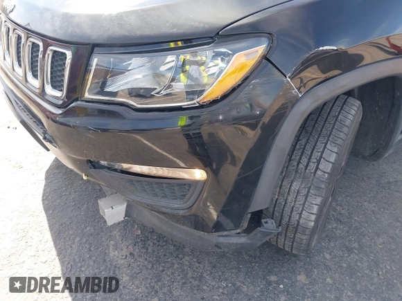 2019 Jeep Compass Sport с VIN 3C4NJCAB8KT652360, выставлен на аукционе IAAI как лот 42474719 с пробегом 74 458 миль миль и . История ставок и продаж доступна на DreamBid. Изображение 18.