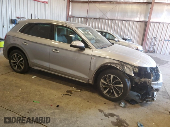 2022 Audi Q5 S line Prestige with VIN WA1FAAFY4N2109061, listed as a Copart auction lot 88315175 with 0 mi miles and Non Repairable. Bid and sale history available at carsss.com. Image 4.