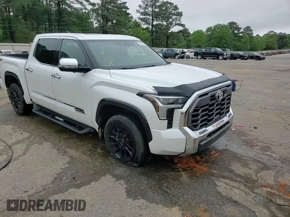 2023 Toyota Tundra 1794 Edition with VIN 5TFMA5DB7PX088232, listed as a Copart auction lot 52026975 with 23,776 mi miles and Salvage title. Bid and sale history available at DreamBid. Image 13.