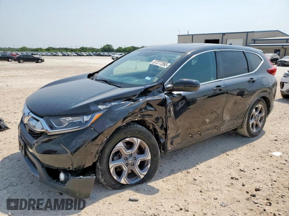 2019 Honda CR-V EX z VIN 7FARW1H52KE039158, wystawiony jako Copart lot #57277265 z przebiegiem 67 764 mil mil oraz Szkoda całkowita • Salvage title. Historia ofert i sprzedaży dostępna na DreamBid. Obrazek 1.
