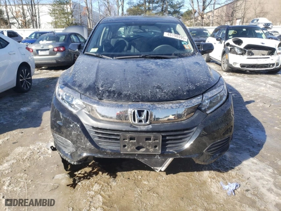 2022 Honda HR-V LX with VIN 3CZRU6H35NM766365, listed as a Copart auction lot 45198595 with 18,466 mi miles and Non Repairable. Bid and sale history available at carsss.com. Image 5.