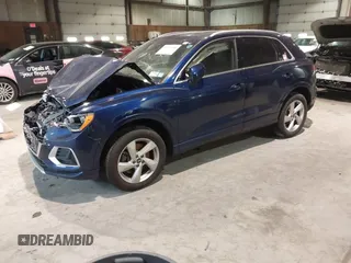 2022 Audi Q3 Premium with VIN WA1AUCF37N1031236, listed as a IAAI auction lot 41453286 with 27,427 mi miles. Bid and sale history available at carsss.com. Image 21.