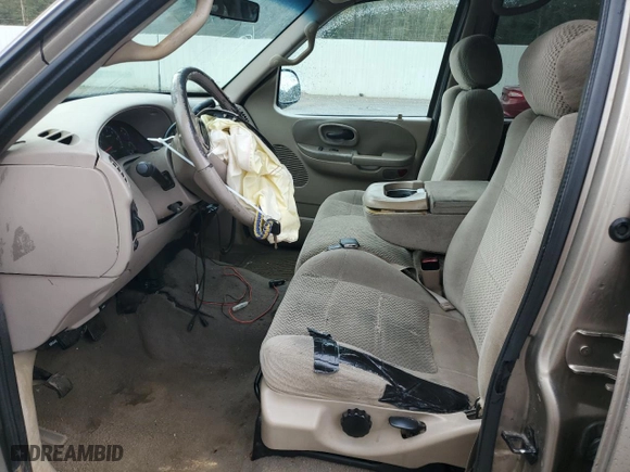 2002 Ford F-150 XLT with VIN 1FTRW07672KA18146, listed as a Copart auction lot 86645694 with 296,886 mi miles and Salvage Title. Bid and sale history available at carsss.com. Image 7.