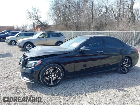 2016 Mercedes-Benz C 450 AMG with VIN 55SWF6EB7GU132155, listed as a IAAI auction lot 41810134 with 108,797 mi miles and . Bid and sale history available at carsss.com. Image 15.