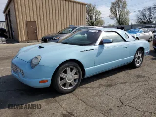 2004 Ford Thunderbird Deluxe with VIN 1FAHP60A14Y103516, listed as a Copart auction lot 52055585 with 69,655 mi miles and Salvage Title. Bid and sale history available at carsss.com. Image 1.