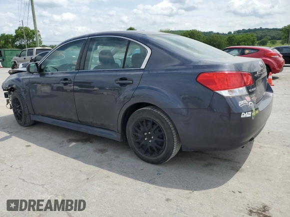 2011 Subaru Legacy 2.5i с VIN 4S3BMCA61B3238524, выставлен на аукционе Copart как лот 55470015 с пробегом 187 896 миль миль и Чистый • Clean title. История ставок и продаж доступна на DreamBid. Изображение 2.