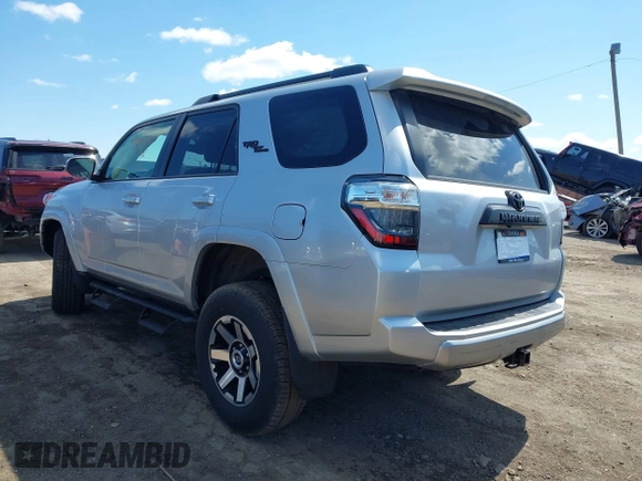 2023 Toyota 4Runner TRD Off Road Premium with VIN JTERU5JR8P6104230, listed as a IAAI auction lot 41991076 with 19,853 mi miles and . Bid and sale history available at DreamBid. Image 3.