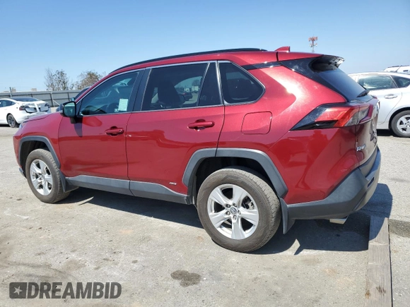 2019 Toyota RAV4 Hybrid XLE with VIN 2T3RWRFV4KW041887, listed as a Copart auction lot 50651875 with 67,927 mi miles and Salvage Title. Bid and sale history available at carsss.com. Image 2.