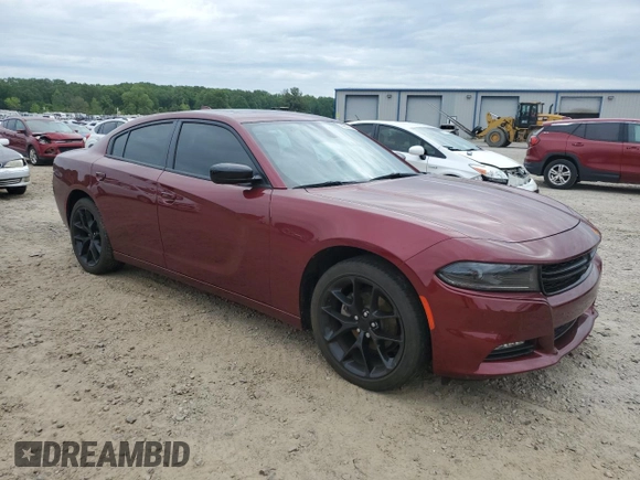 2023 Dodge Charger SXT with VIN 2C3CDXBG3PH601014, listed as a Copart auction lot 53963515 with Not Provided miles and Salvage Title. Bid and sale history available at DreamBid. Image 4.