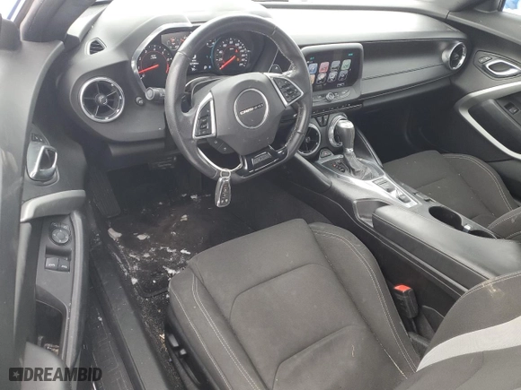 2017 Chevrolet Camaro 1SS with VIN 1G1FF1R77H0113074, listed as a Copart auction lot 45790455 with 57,183 mi miles and Salvage Title. Bid and sale history available at carsss.com. Image 8.