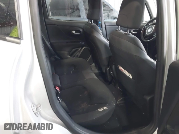 2020 Jeep Renegade Latitude with VIN ZACNJBBB9LPL83624, listed as a IAAI auction lot 41710389 with 40,322 mi miles. Bid and sale history available at carsss.com. Image 8.