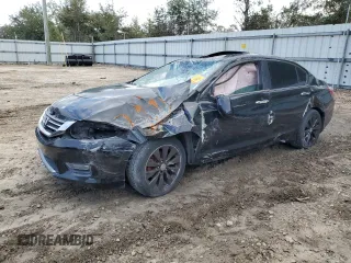 2013 Honda Accord Sdn EX-L with VIN 1HGCR2F86DA162583, listed as a Copart auction lot 41452865 with 0 mi miles and Non Repairable. Bid and sale history available at carsss.com. Image 1.
