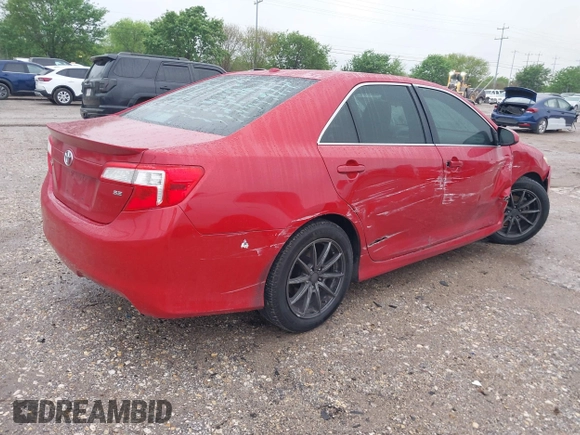 2012 Toyota Camry L with VIN 4T1BF1FKXCU569260, listed as a IAAI auction lot 41904621 with 48,521 mi miles. Bid and sale history available at carsss.com. Image 4.