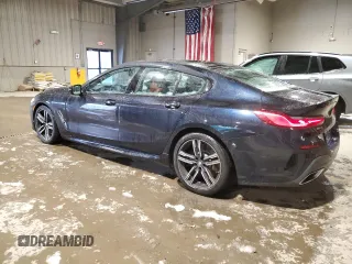 2022 BMW 8 Series 840i with VIN WBAGV4C08NCJ12339, listed as a Copart auction lot 86587434 with 35,106 mi miles and Salvage title. Bid and sale history available at DreamBid. Image 2.