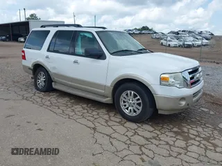 2010 Ford Expedition Eddie Bauer with VIN 1FMJU1H53AEA07426, listed as a IAAI auction lot 42072928 with 216,112 mi miles and . Bid and sale history available at DreamBid. Image 1.