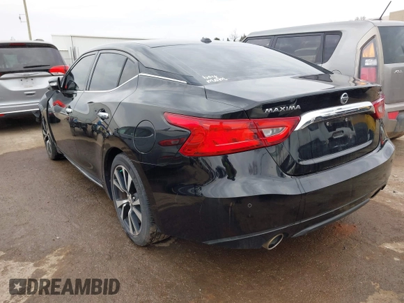 2018 Nissan Maxima S with VIN 1N4AA6AP7JC385580, listed as a IAAI auction lot 41748213 with 96,240 mi miles and . Bid and sale history available at DreamBid. Image 3.