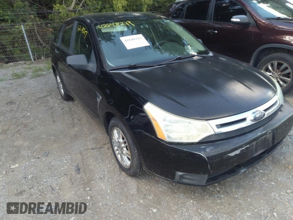 2008 Ford Focus SE with VIN 1FAHP35N68W109128, listed as a IAAI auction lot 42648217 with 1,200,343 mi miles and . Bid and sale history available at DreamBid. Image 1.