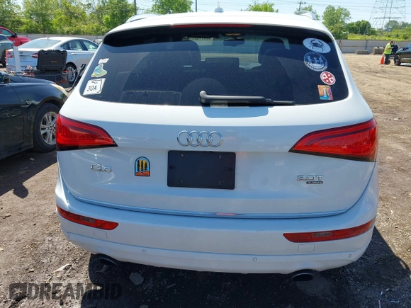 2015 Audi Q5 Premium Plus with VIN WA1LFAFP7FA063194, listed as a IAAI auction lot 41917897 with 125,625 mi miles and . Bid and sale history available at DreamBid. Image 16.